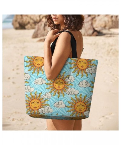 Tote Bag for Women Beach Bag Reusable Grocery Bag Shopping Bag for Travle Gym Pattern535 $15.65 Totes