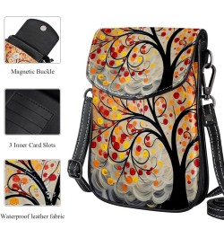 Crossbody Bags for Women,Crossbody Bag Men,Small Sling Bag,Abstract Autumn Tree Leaf,Crossbody Purse $14.31 Crossbody Bags