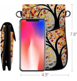 Crossbody Bags for Women,Crossbody Bag Men,Small Sling Bag,Abstract Autumn Tree Leaf,Crossbody Purse $14.31 Crossbody Bags