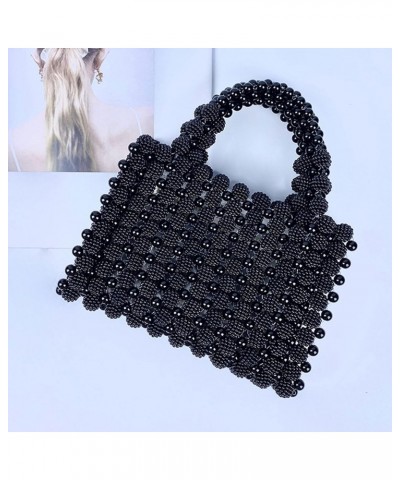 Luxury Pearl Purses Shoulder Bag for Women Pearl Bag Handmade Bags Women's Crossbody Beaded Clutch Evening Bag Wedding Party ...