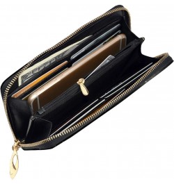 Black And White Galaxy&*Women'S Zipped Wallet With Multiple Card Slots. With Zipped Coin Pocket. $20.44 Wallets