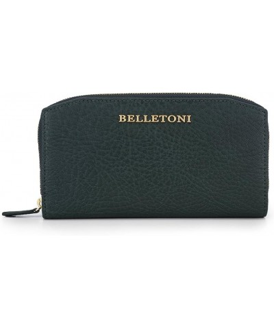 THE BUDELLI - Envelop & Zip Around 2-IN-1 Organizer Continental Wallet - Green $33.05 Handbags