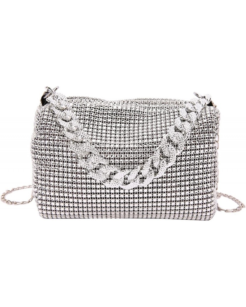 Armpit Handbag Beautiful Underarm Bag Glitter for Rhinestone Crossbody Bag Shoulder Bag Evening Bag Handbag for Masquerades P...