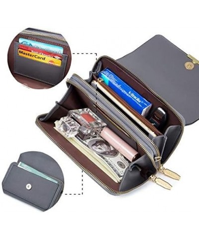 Small Crossbody Bag for Women,Cell Phone Purse Women's Shoulder Handbags Wallet Purse with Credit Card Slots Dark Gray $11.29...