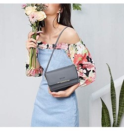 Small Crossbody Bag for Women,Cell Phone Purse Women's Shoulder Handbags Wallet Purse with Credit Card Slots Dark Gray $11.29...