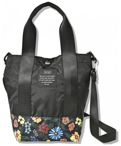 Kiu Waterproof Shoulder Bag Pouch for Men and Women Unisex Psychedelic Flowers $22.77 Shoulder Bags