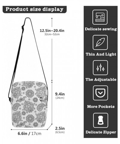 Crossbody Phone Bag, Small Messenger Shoulder Bag, Cash Handbag Wallet Purse Multi 14 $28.79 Crossbody Bags