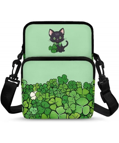 Crossbody Bag Sling Purse Cell Phone Holder Shoulder Bag for Women Men Kids with Removable Adjustable Strap St. Patrick's Day...