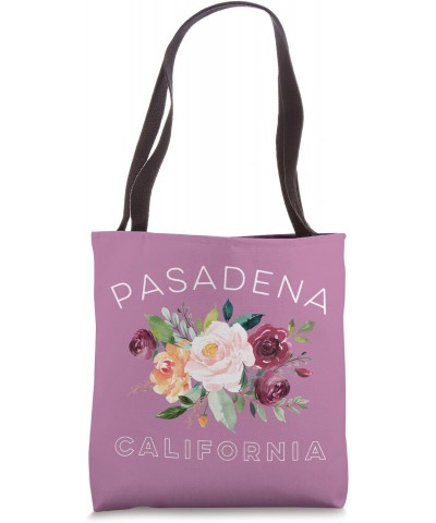 Pasadena Rose Floral Design For Garden Lovers Pretty Flower Tote Bag $17.70 Totes