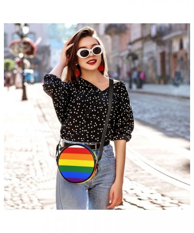 Round Crossbody Bags For Women Multi Purpose Crossbody Bag Phone Purses Traveling Cross Body Bag Shoulder Bags Color 21 $9.68...