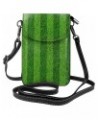 Green Court Crossbody Wallet Phone Bag for Women Mini Shoulder Bag Cell Phone Purse $13.59 Crossbody Bags