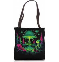 Camping UFO Gear Alien Abduction Tote Bag $10.17 Totes