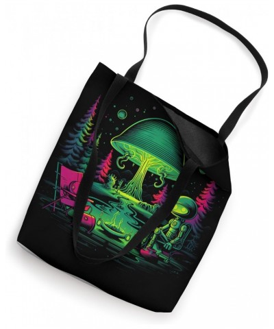 Camping UFO Gear Alien Abduction Tote Bag $10.17 Totes