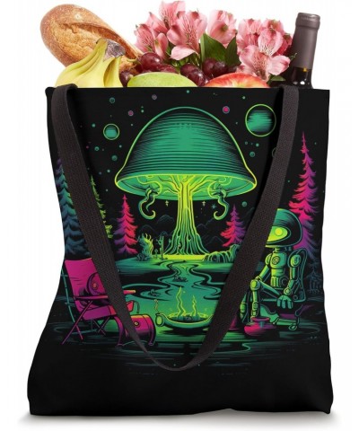 Camping UFO Gear Alien Abduction Tote Bag $10.17 Totes