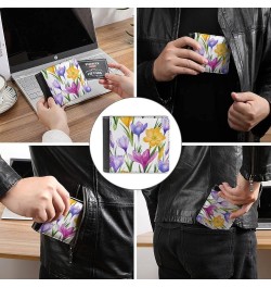 Leather Bifold Wallet Coin Purse Soft Stylish Credit Pass Case Card-Holder for Boy Girl Men Woman Money Storage Multi 16 $12....