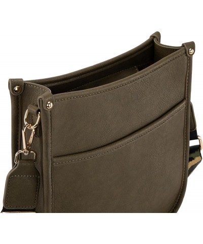 Crossbody Bags for Women Hobo Purses Shoulder Bucket Handbags B-olive Green $12.30 Hobo Bags