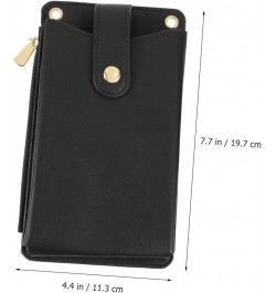 2pcs Mobile Phone Bag Cell Phone Pouches for Women Girls Wallets Womans Wallets Water Resistant Phone Blackx4pcs $11.61 Cross...