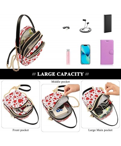 Small Crossbody Bag for Women with Compartments,Long Strap Crossbody Purse Polyester Phone Purse Wallet 12 $12.95 Crossbody Bags