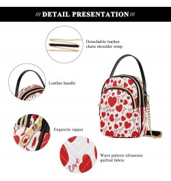 Small Crossbody Bag for Women with Compartments,Long Strap Crossbody Purse Polyester Phone Purse Wallet 12 $12.95 Crossbody Bags