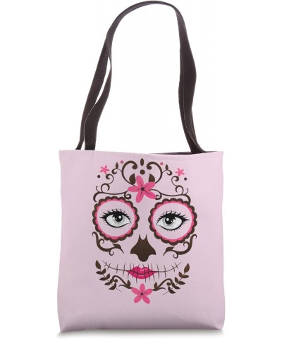 Dia De Los Muertos Day Of The Dead Skull Costume Halloween Tote Bag $13.20 Totes