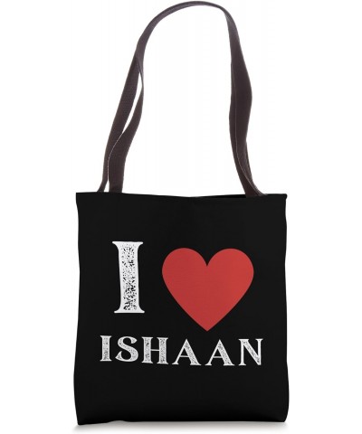 Vintage I Heart ISHAAN First Name Personalized I Love ISHAAN Tote Bag $10.78 Totes