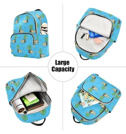 Backpack Purse for Women Cute Funny Ducks, Mini Fashion Backpack Mandarin Duck Lightweight Casual Daypack Shoulder Bag Travel...