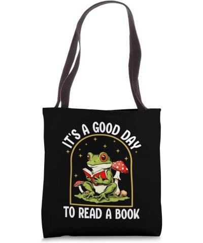 It's A Good Day To Read A Book Funny Book Lover Tote Bag $14.99 Totes