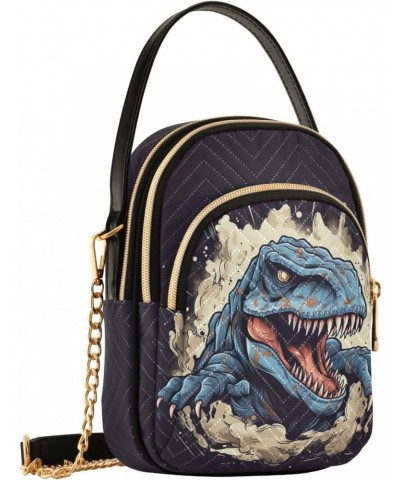 Tyrannosaurus Rex Dinosaur Small Crossbody Bags for Women Cell Phone Shoulder Purse Handbags Wallet 21215352 $12.60 Crossbody...