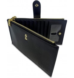 Womens Wallet RFID Blocking Wallet Bifold Multi Card Case Wallet with Zipper Pocket $15.29 Wallets