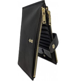 Womens Wallet RFID Blocking Wallet Bifold Multi Card Case Wallet with Zipper Pocket $15.29 Wallets