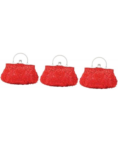 2pcs The Safety Pouch Pearl Handbags Gifts for a Girlfriend Gifts for Moms Present for Mom Gifts for Mum Redx3pcs $28.64 Even...