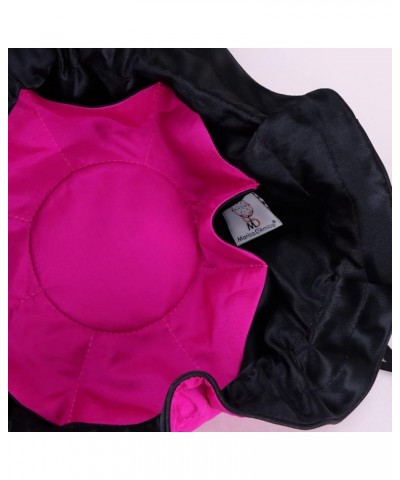 Drawstring Jewelry Pouch by Marisa D'Amico Fuchsia + Black - 100% Dupioni Silk $7.07 Others