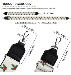 Bling Scale Strap for Bag Purse Tote Handbag Shoulder Strap Pad Multi-Functional Adjustable Belt, 30-50 Inches Christmas Flor...