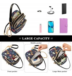 Easter Eggs Small Crossbody Purses for Women Crossbody Bags Fanny Packs Handbags Wallet Cell Phone Shoulder Purse for Women 2...