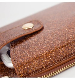 Womens Cellphone Crossbody Bag Small Light Leather Shoulder Purse Handbag Card Wallet Lanyard Case Girls Satchel Pouch Glitte...