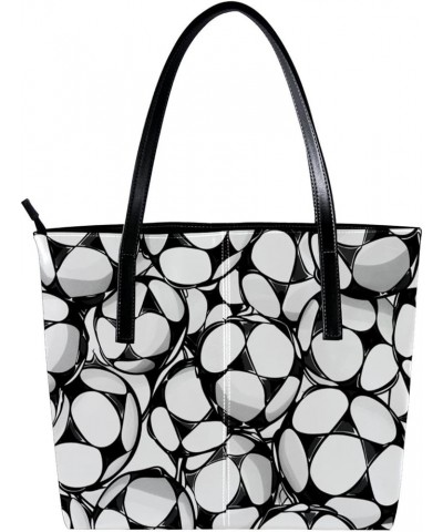 Tote Bag, Large Tote Bag, Tote Bag with Zipper, Sport Cartoon Football Pattern, Tote Bags Women Design 3493 $18.48 Totes