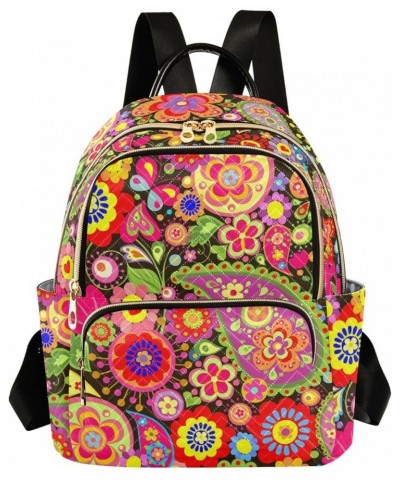 Mandala Backpack Purse for Women Anti-theft Small Fashion Travel Backpack Back Pack Handbag Lady Purse,S Small $17.35 Backpacks