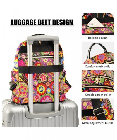 Mandala Backpack Purse for Women Anti-theft Small Fashion Travel Backpack Back Pack Handbag Lady Purse,S Small $17.35 Backpacks