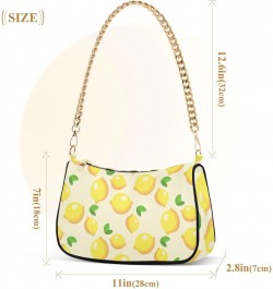 Fruit Shoulder Bag Cute Little Lemon Leaves Women Clutch Handbag Shoulder Purch Boho Bag Date Chain Bag Tote Bag Spring Holid...