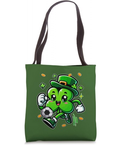 St. Patrick's Day Costume Playing Soccer Player Lover Tote Bag $10.78 Totes