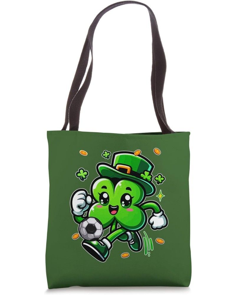 St. Patrick's Day Costume Playing Soccer Player Lover Tote Bag $10.78 Totes