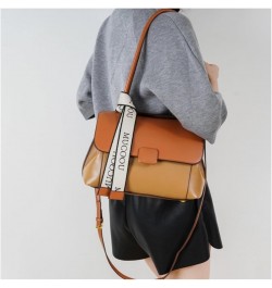 Purse and Handbags for Women,Trendy Large Crossbody Bag Cute Designer PU Shoulder Satchel Tote Bag Brown $24.35 Totes