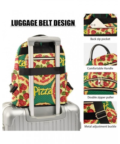 Italian Pizza Pattern Women's Backpack Purse Causal Daypack Work Travel College Business Trip Bag Shoulder Bag Medium $12.79 ...