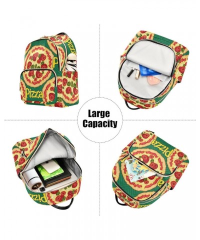 Italian Pizza Pattern Women's Backpack Purse Causal Daypack Work Travel College Business Trip Bag Shoulder Bag Medium $12.79 ...