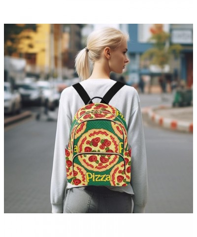 Italian Pizza Pattern Women's Backpack Purse Causal Daypack Work Travel College Business Trip Bag Shoulder Bag Medium $12.79 ...