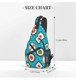 Different Tabular Sushi Sling Bag Crossbody Backpack Hiking Daypack Shoulder Bag Chest Bag for Hiking Walking Travel $13.62 C...