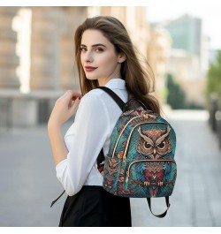 Collection of Cupcakes with Icing Women Backpack, Women's Fashion Travel Backpack, Womens Travel Backpack, S Colorful Owl on ...