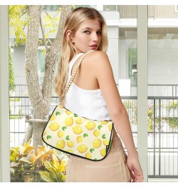 Fruit Shoulder Bag Cute Little Lemon Leaves Women Clutch Handbag Shoulder Purch Boho Bag Date Chain Bag Tote Bag Spring Holid...