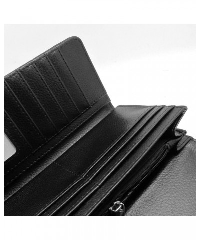 (Poker Game Card Suit Pattern) women's Patterned Leather Buckle Trifold Wallet Bag Pouch Holster With Credit Card Holder insu...