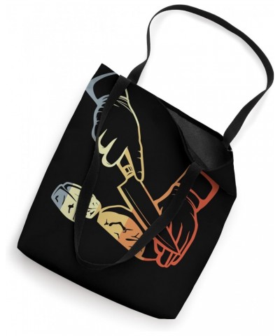 Cutting Meat Retro Look Steak Lover Butchery Tote Bag $10.89 Totes